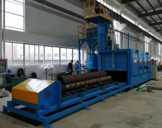 广州喷砂机在管道除锈中的现场施工应用